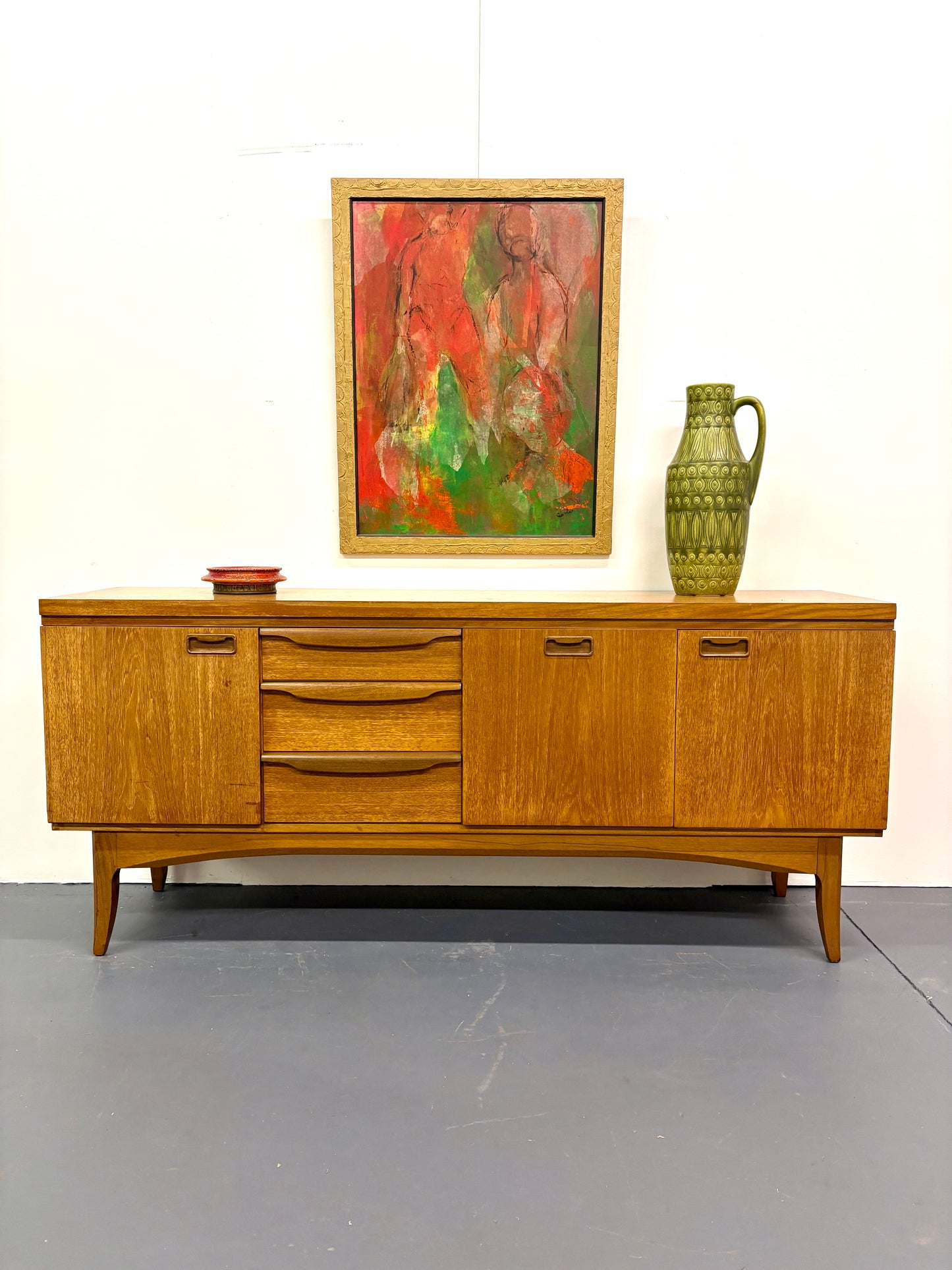 Mid Century Teak Credenza/Sideboard by Greaves & Thomas - England