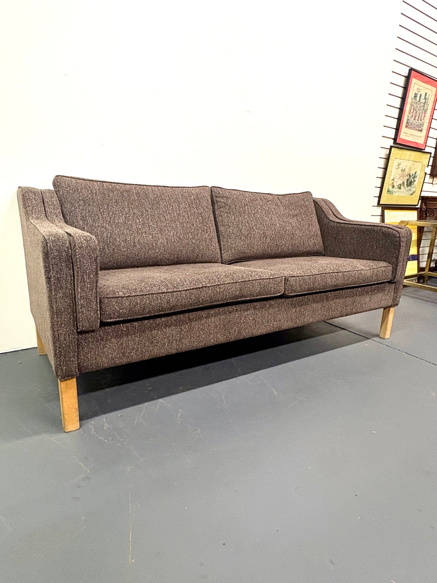 Mid Century Danish Modern Sofa New Upholstery- England