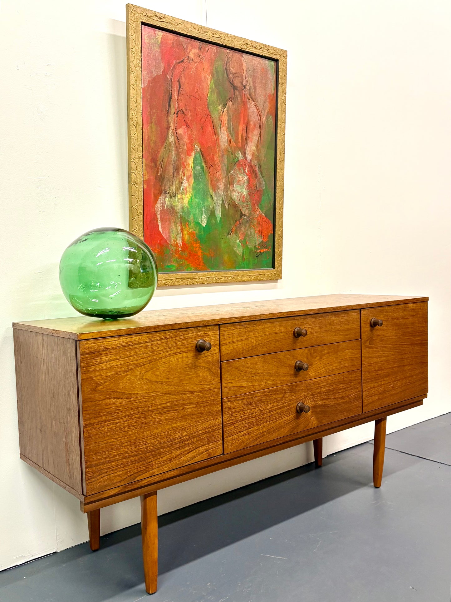 Mid Century Teak Credenza/Sideboard by Avalon of England