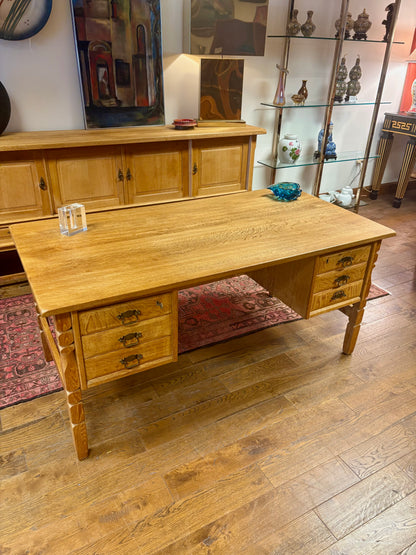 Mid Century Danish Oak Bookshelf Desk - Denmark
