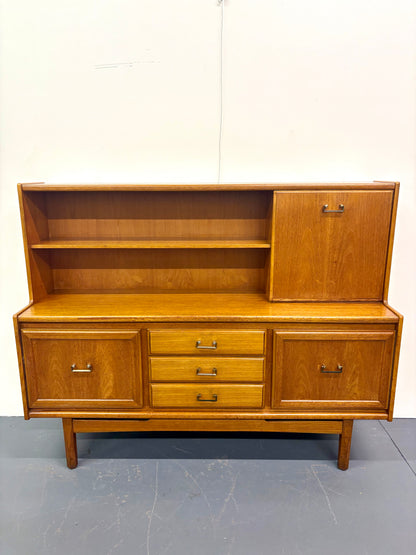 Mid Century Teak Cocktail Bar Imported From England
