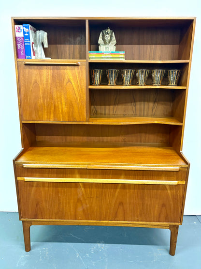 Mid Century Teak Cocktail Bar/Bookcase By McIntosh - Scotland