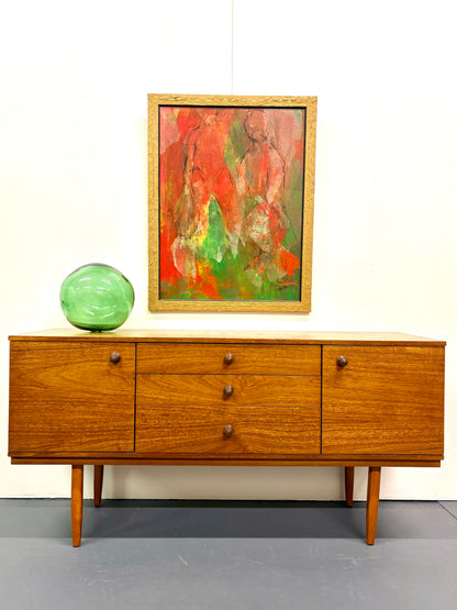 Mid Century Teak Credenza/Sideboard by Avalon of England