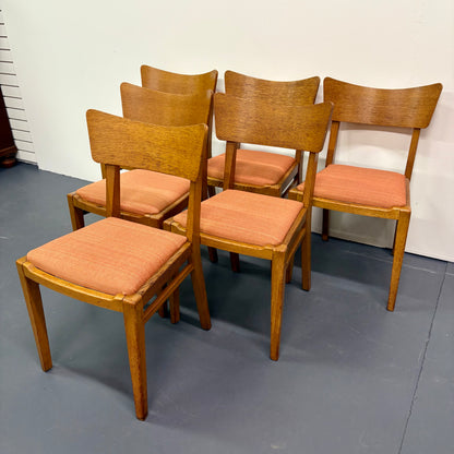 Mid Century Set Of 6 Dining Chairs by G Plan of England