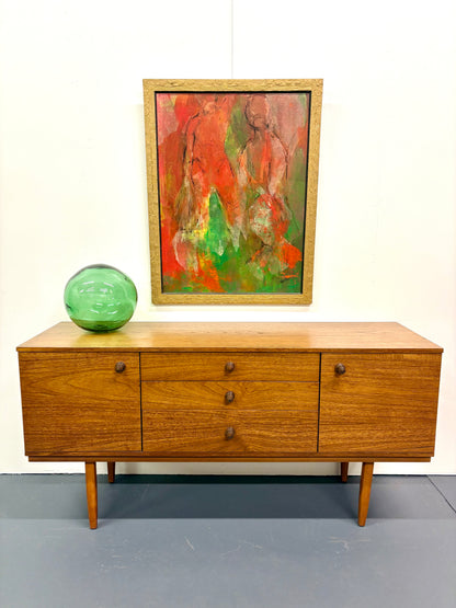 Mid Century Teak Credenza/Sideboard by Avalon of England