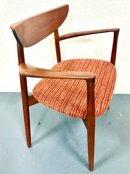 Rare Mid Century Set of 8 Dining Chairs by Harry Ostergaard for Randers - Denmark