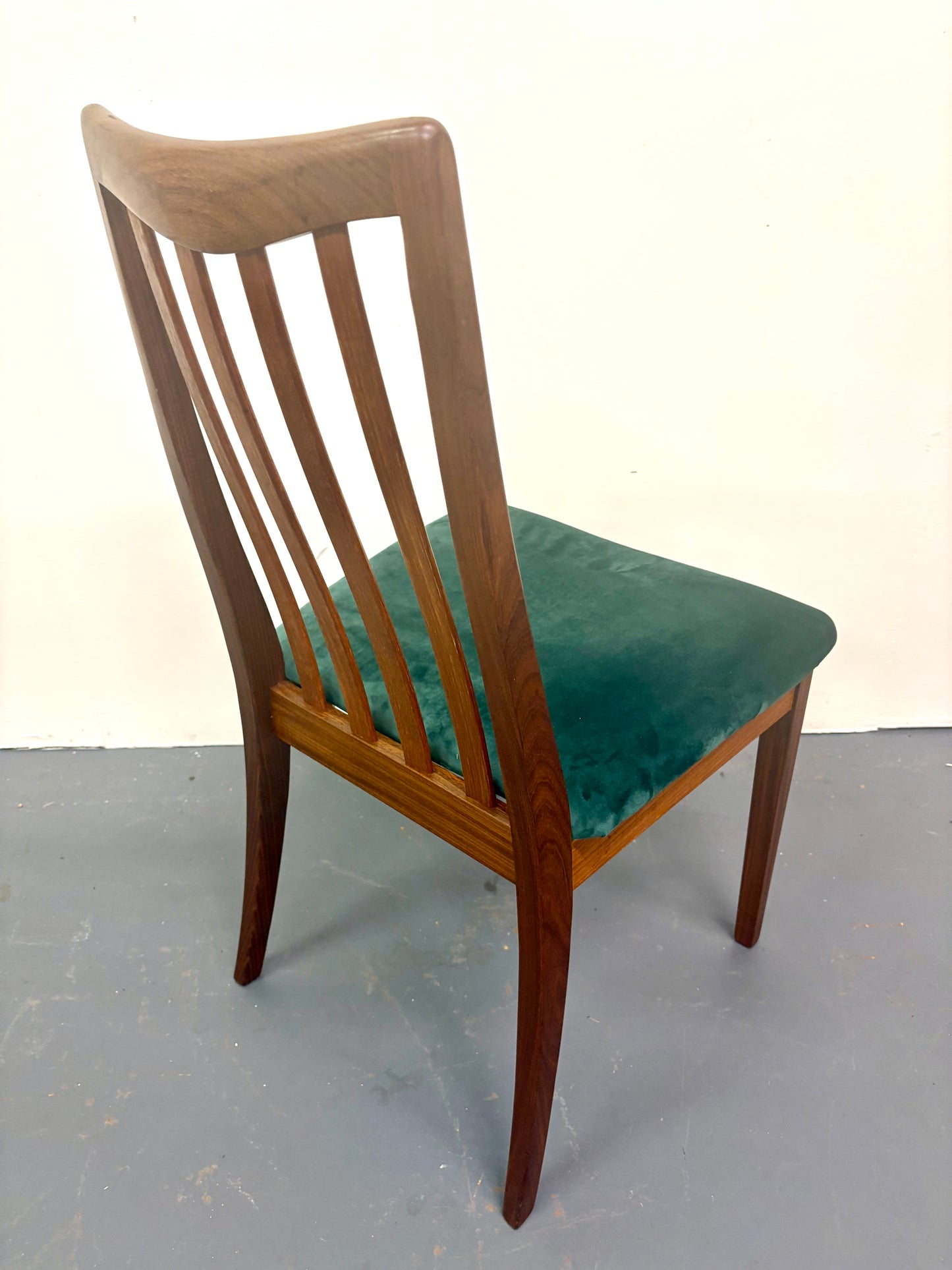 Mid Century Teak Set Of Eight Dining Chairs By G Plan - England