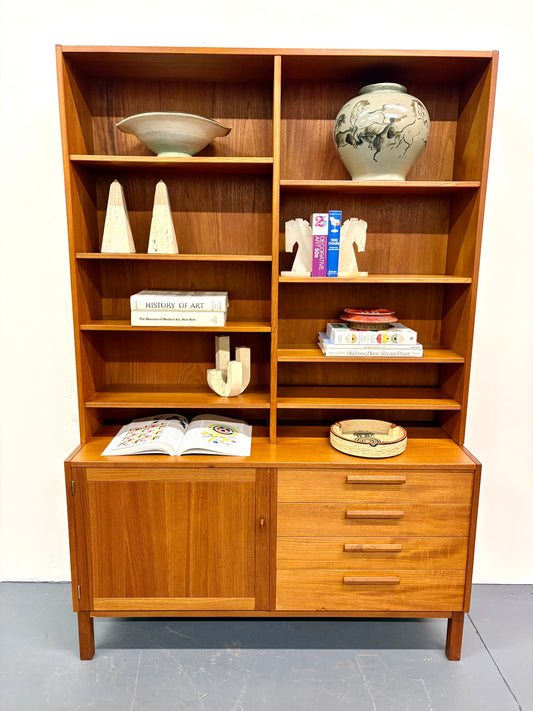 Spectacular Mid Century Teak Bookcase By Nils Jonsson For Troeds - Sweden