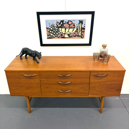 Mid Century Teak Credenza by Avalon