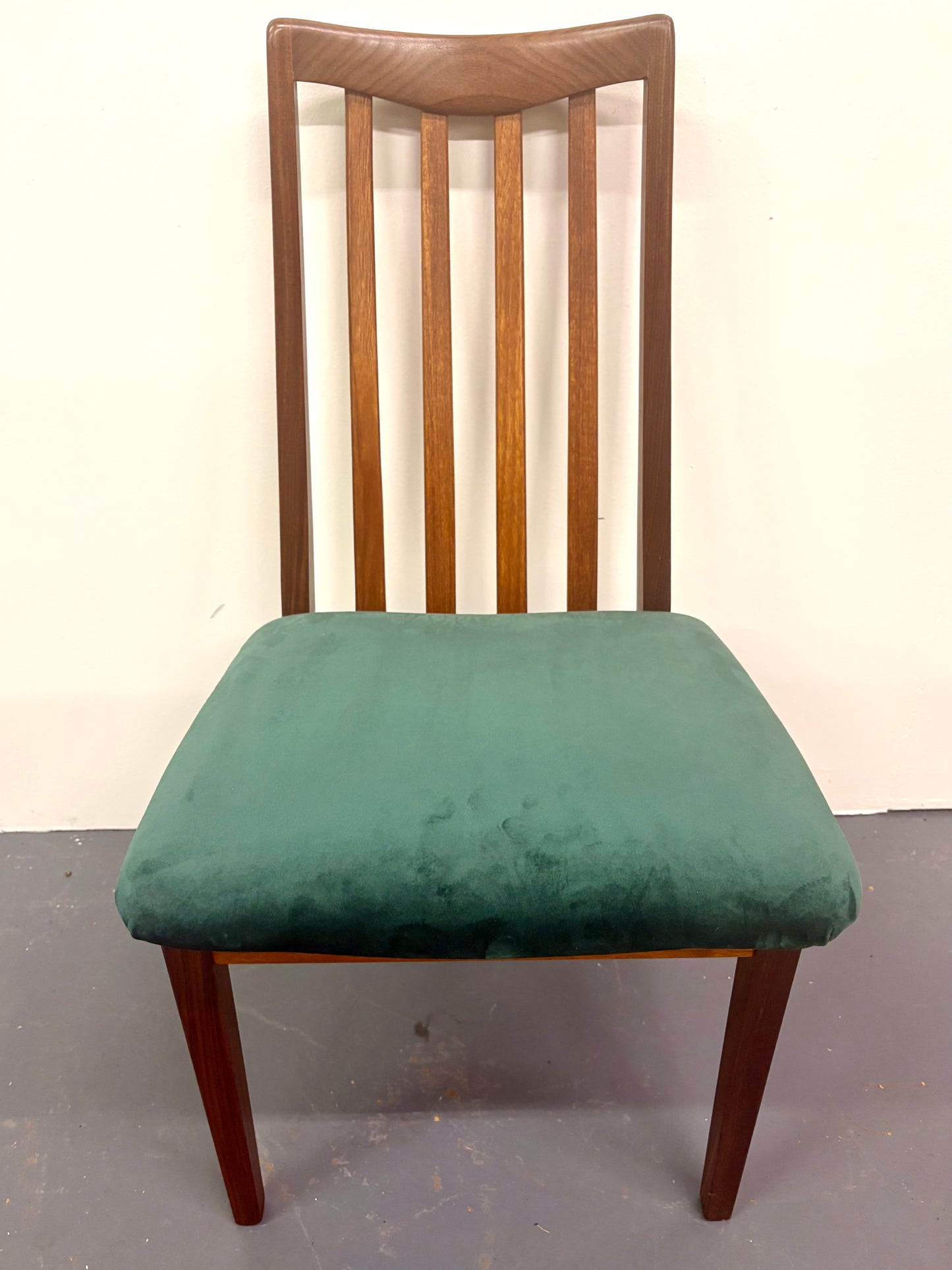 Mid Century Teak Set Of Eight Dining Chairs By G Plan - England