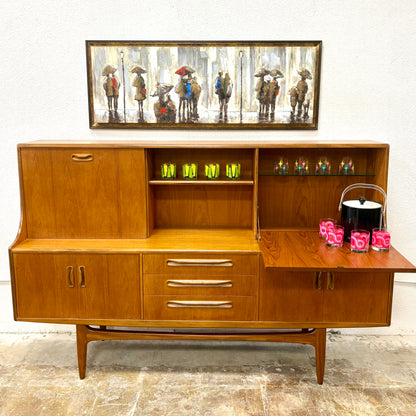 Mid Century Teak Cocktail/Dry Bar By G Plan