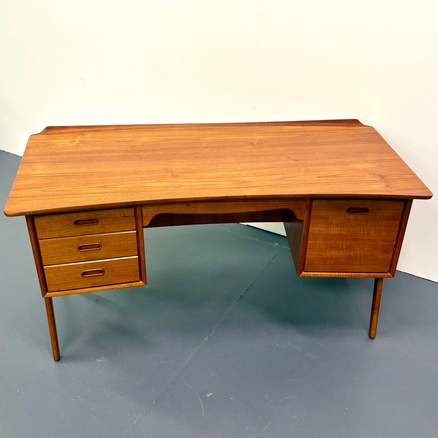 Rare Mid Century Danish Modern Teak Desk by Svend & Madsen