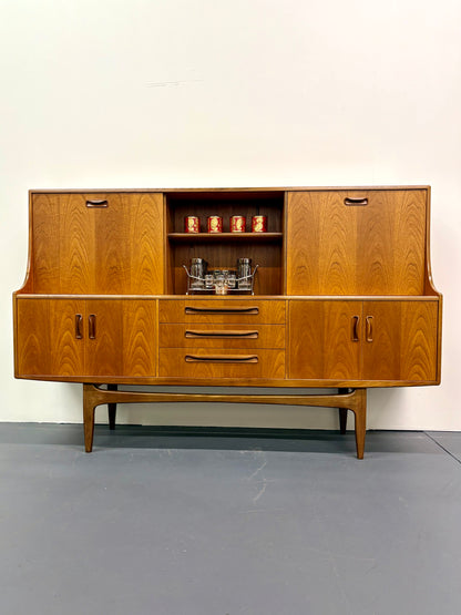Large Mid Century Teak Dry Bar by G Plan Furniture - England