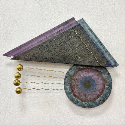 Post Modern Wall Sculpture By Curtis Jere - 1980s