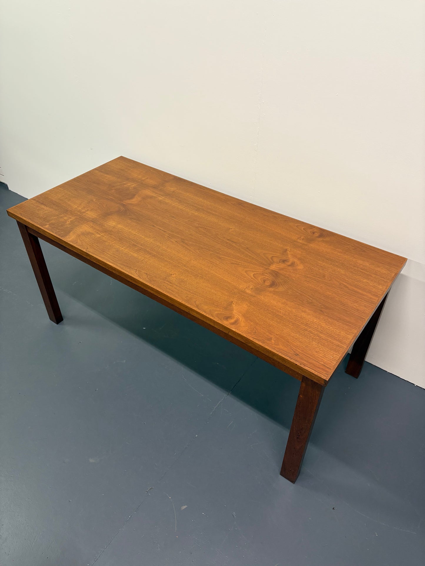 Mid Century Teak Dining Table/Desk from England