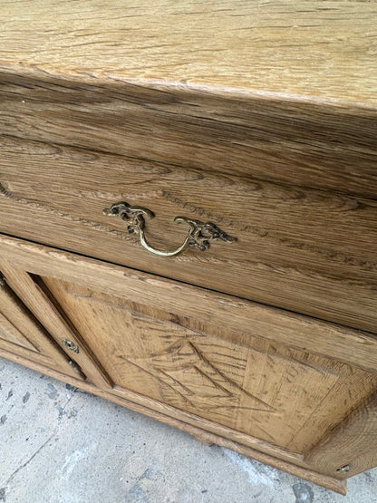 Vintage Mid Century Danish Oak Sideboard/Credenza By H. M. Mobler - Denmark