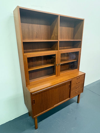 Mid Century Teak Secretary/Bookshelf - England