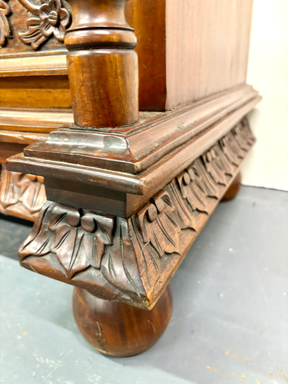 Antique Louis XIII Style French Twist Chest Of Drawers - France