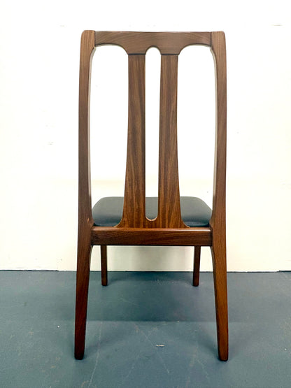 Mid Century Teak Set Of Six Dining Chairs By Nathan Furniture - England