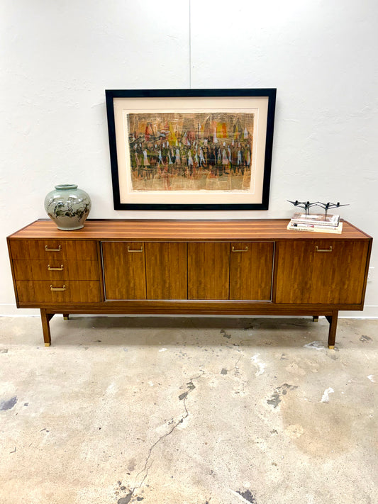 Long Mid Century Teak Sideboard/Credenza By Edward Gomme for G Plan - England