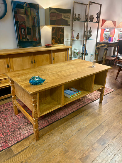 Mid Century Danish Oak Bookshelf Desk - Denmark