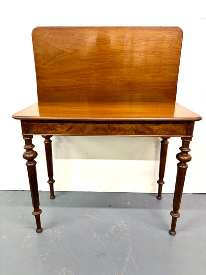 Antique Game Table/Console Table