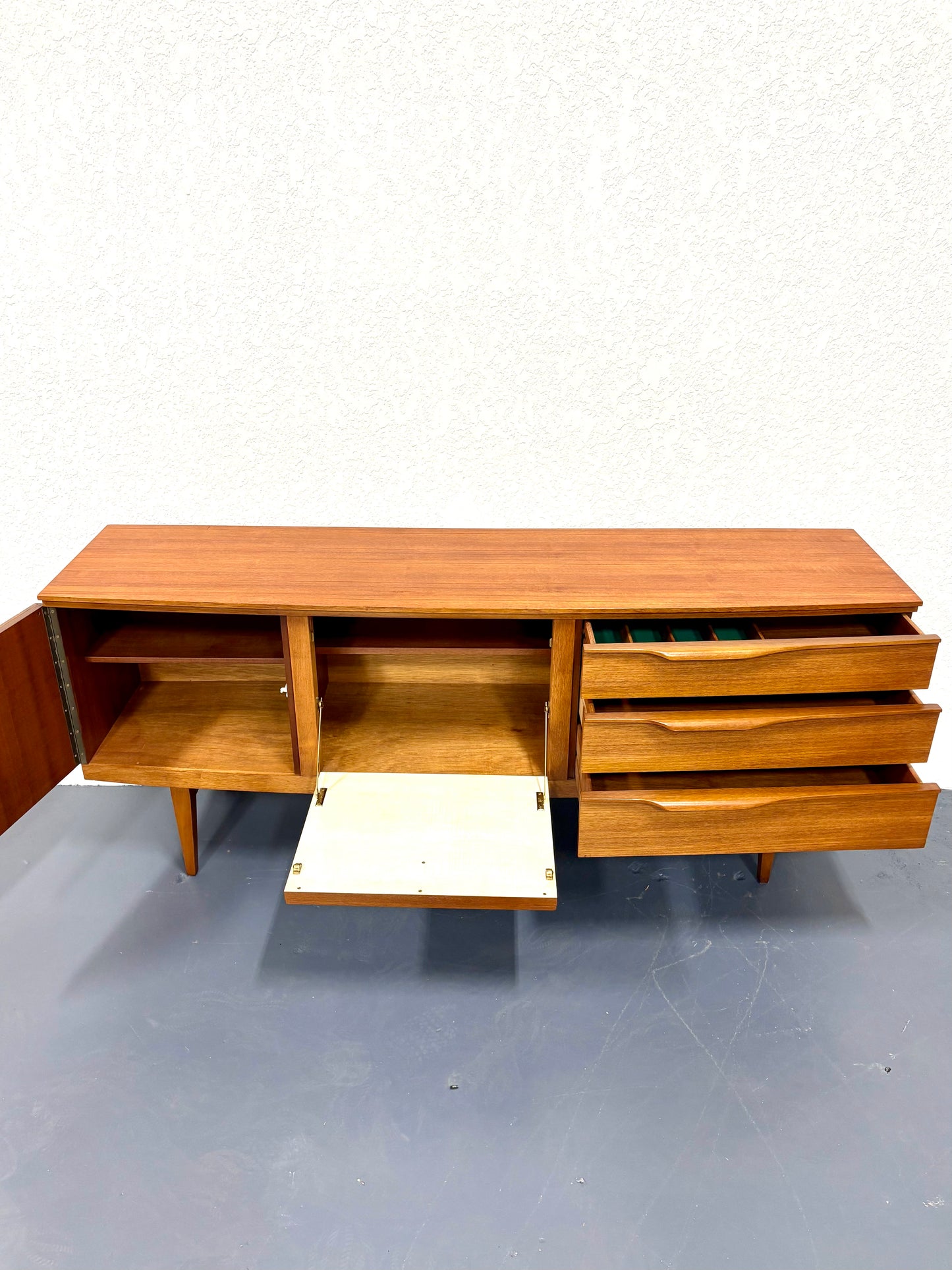 Mid Century Teak Credenza/Sideboard by Beautility - England