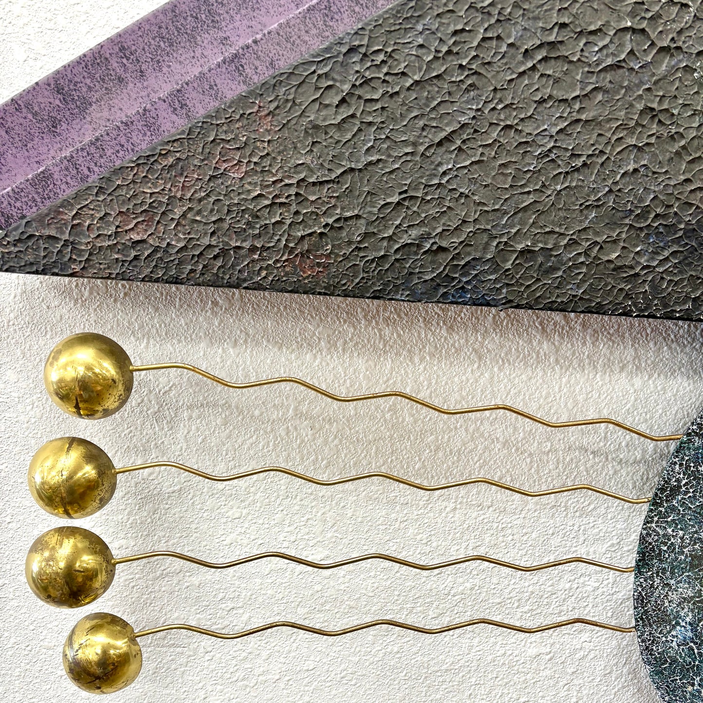 Post Modern Wall Sculpture By Curtis Jere - 1980s
