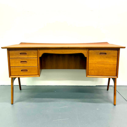 Rare Mid Century Danish Modern Teak Desk by Svend & Madsen