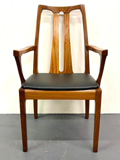Mid Century Teak Set Of Six Dining Chairs By Nathan Furniture - England