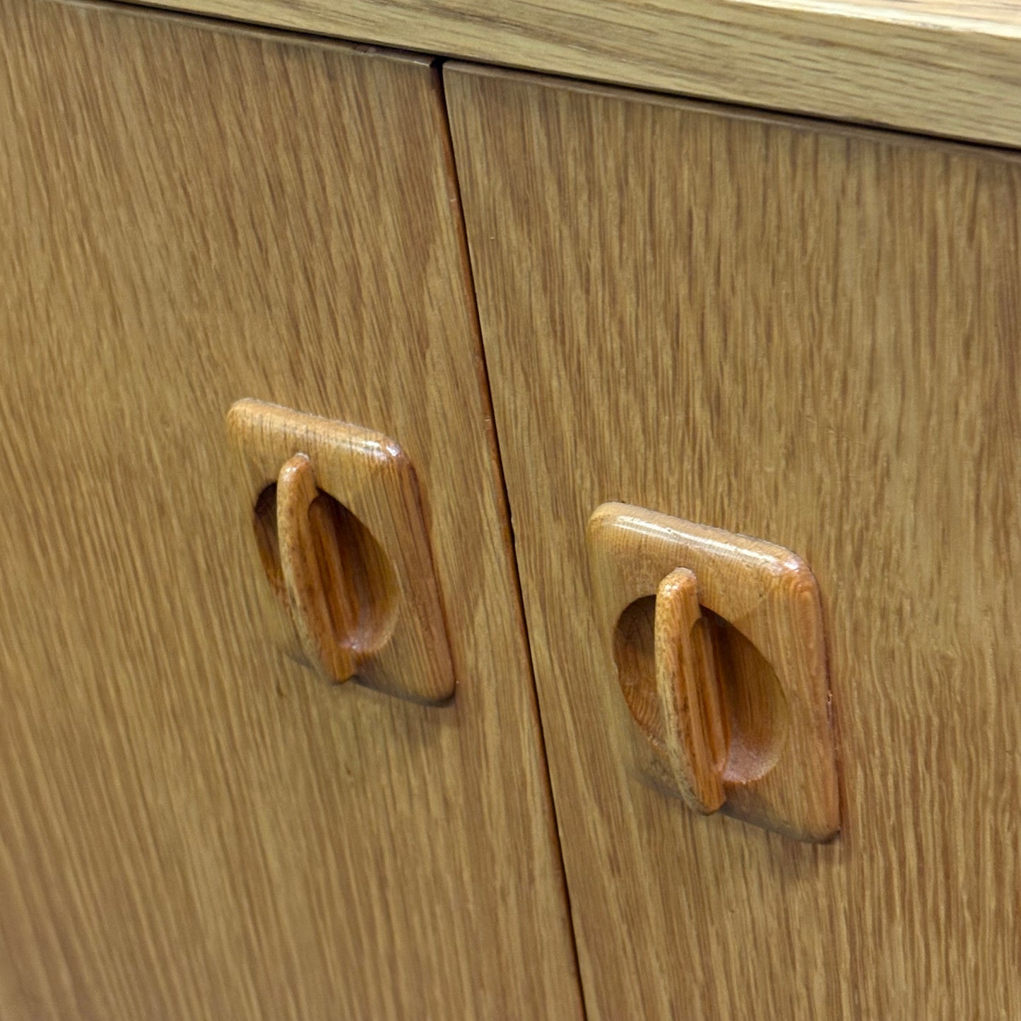 Mid Century Oak Nightstands