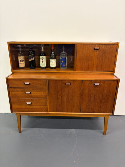 Mid Century Teak Dry Bar By Nathan Furniture - England