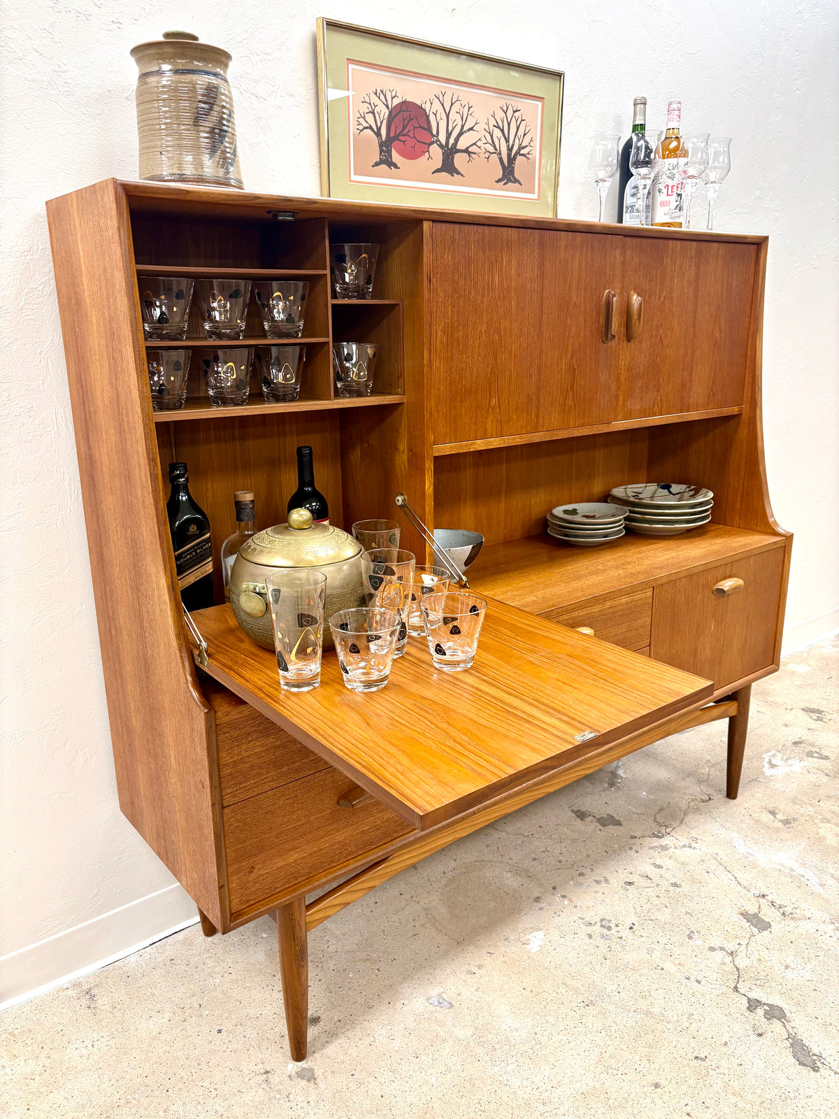 Mid Century Teak Dry Bar By G Plan - England