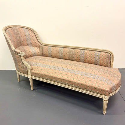 Antique French Louis XVI Style Chaise Lounge