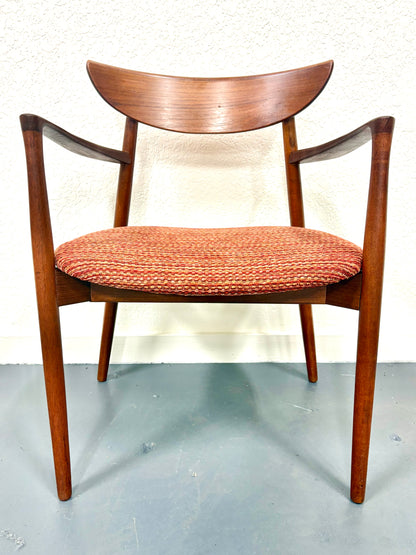 Rare Mid Century Set of 8 Dining Chairs by Harry Ostergaard for Randers - Denmark