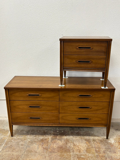 Mid Century Six Drawer Dresser by Hooker Furniture