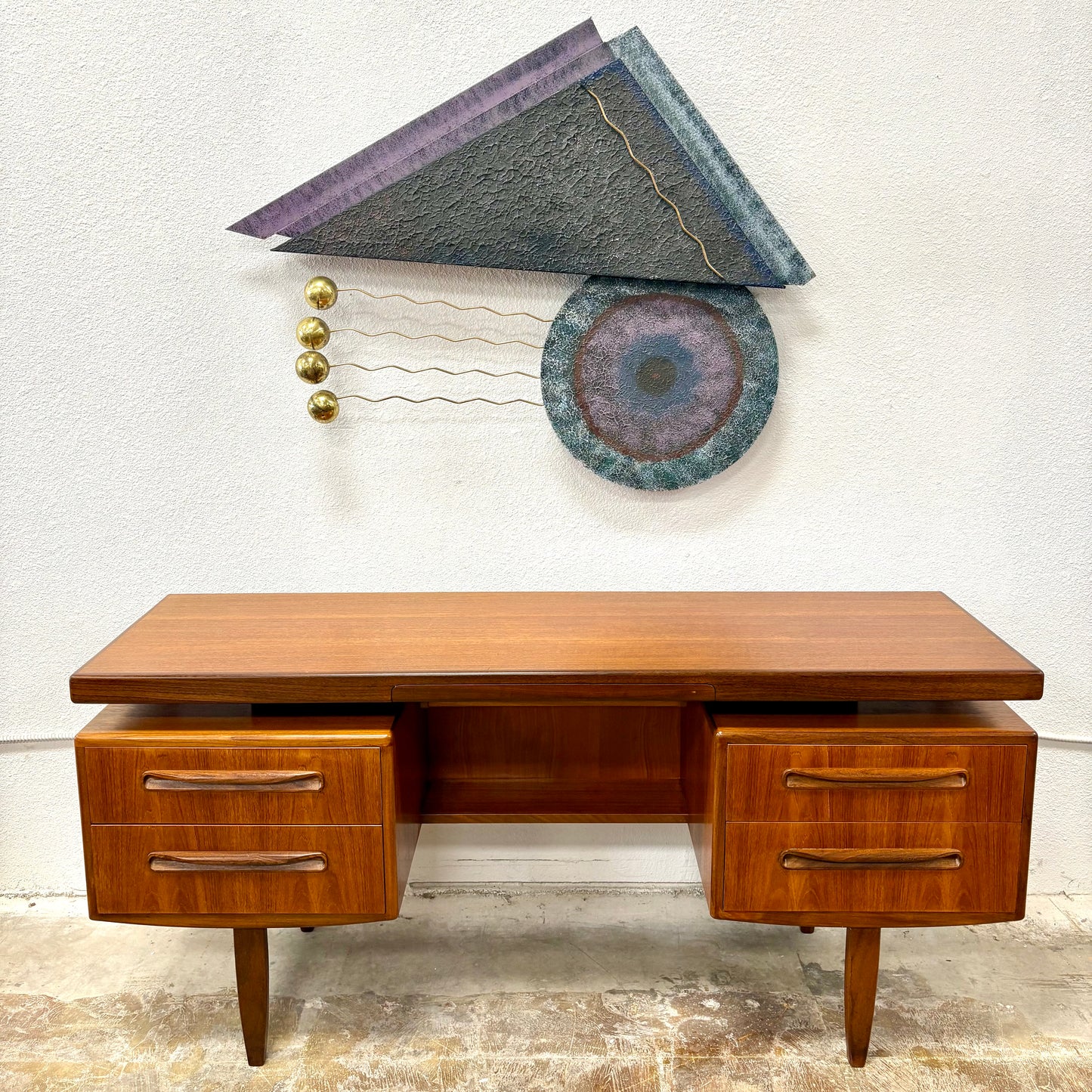 Post Modern Wall Sculpture By Curtis Jere - 1980s