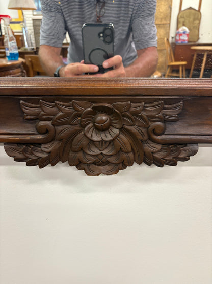 Antique French Louis XVI Style Carved Mirror