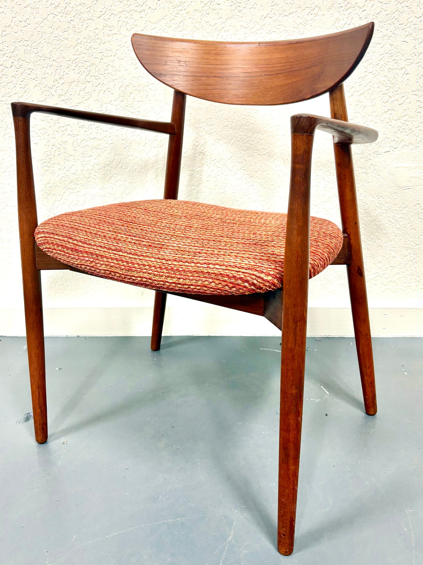 Rare Mid Century Set of 8 Dining Chairs by Harry Ostergaard for Randers - Denmark