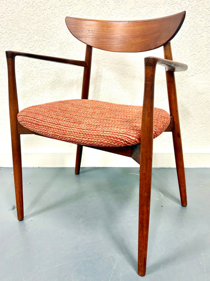 Rare Mid Century Set of 8 Dining Chairs by Harry Ostergaard for Randers - Denmark