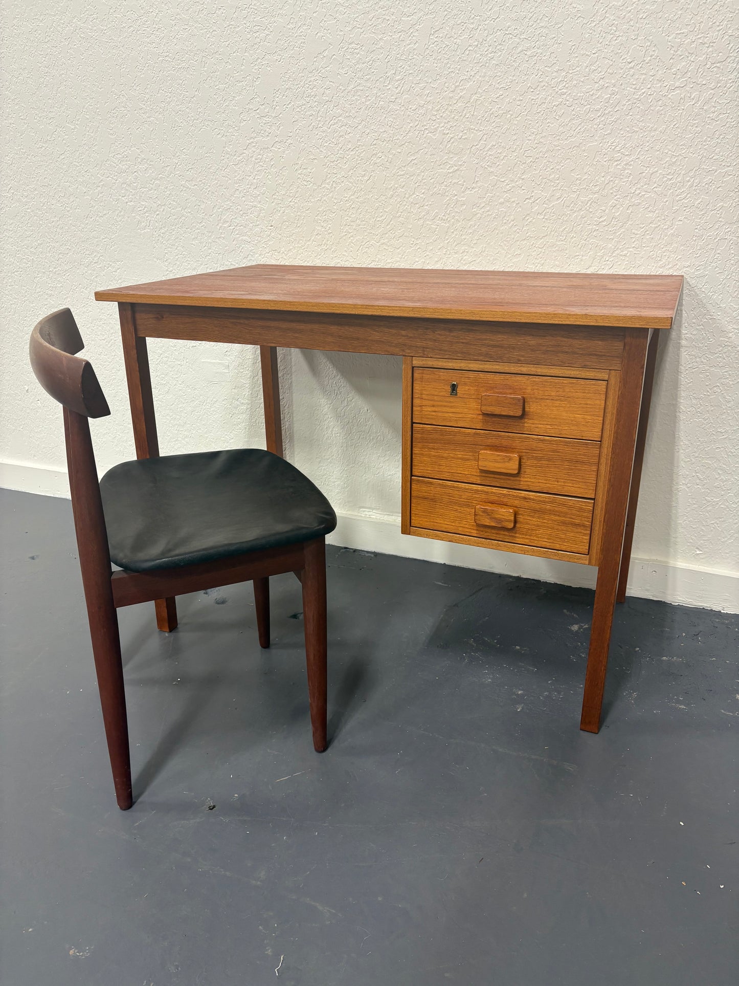 Mid Century Teak Student Desk - England