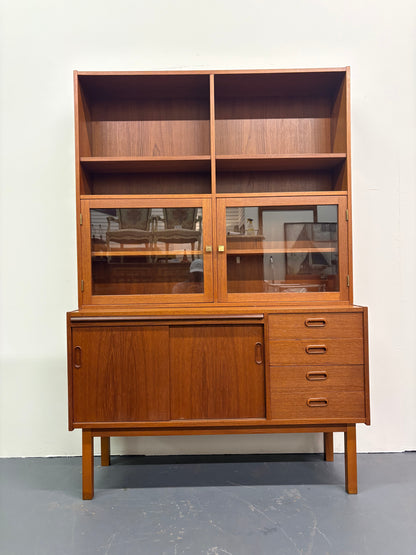 Mid Century Teak Secretary/Bookshelf - England