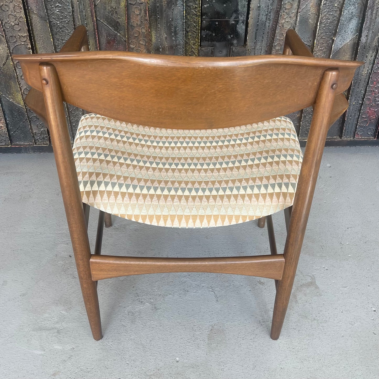 MID CENTURY DANISH MODERN ARM CHAIR BY IB KOFOD LARSEN FOR SELIG