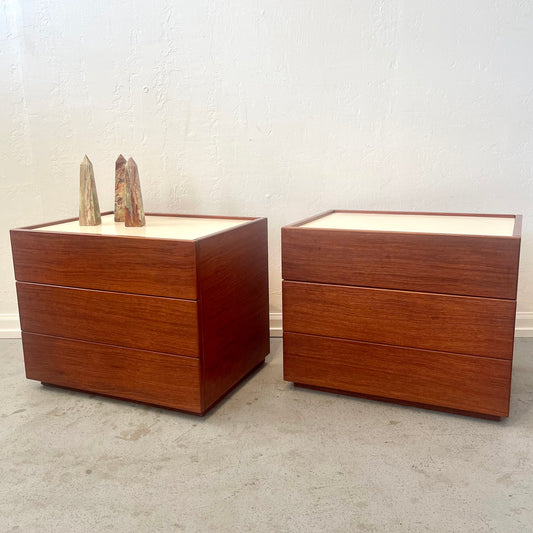 MID CENTURY MODERN NIGHTSTANDS~PAIR - Flat Rate Shipping $295