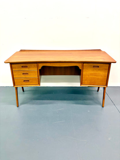 Rare Mid Century Danish Modern Teak Desk by Svend & Madsen