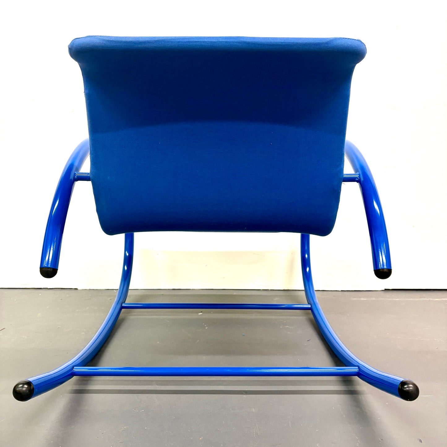 Mid Century Modern Memphis Style Rocking Chair by Amisco - French Canadian