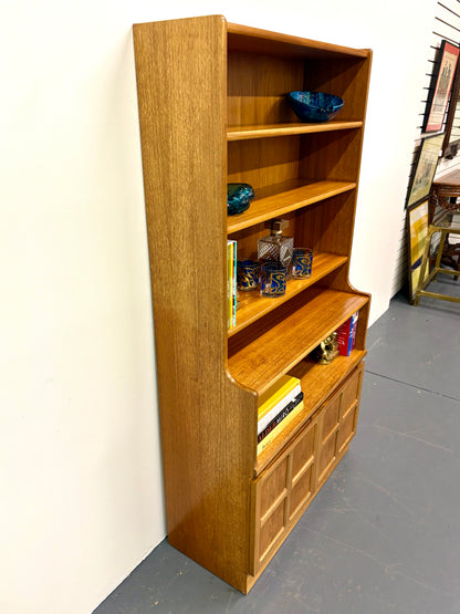 Mid Century Teak Bookcase by Nathan Furniture - England