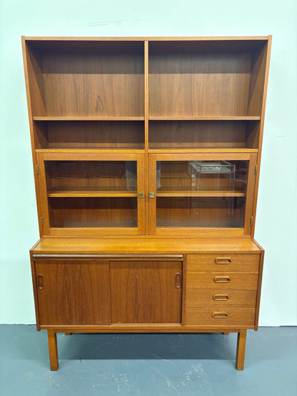 Mid Century Teak Secretary/Bookshelf - England