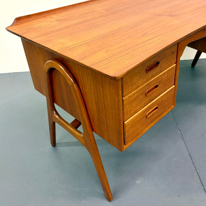 Rare Mid Century Danish Modern Teak Desk by Svend & Madsen