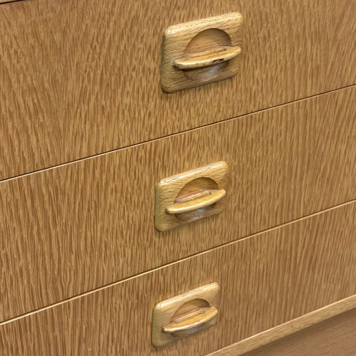 Mid Century Oak Nightstands